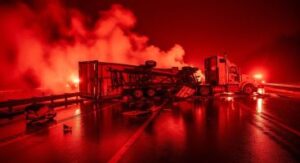 Accidents With a Big Rig: Who Is at Fault For Compensation? commercial vehicle collision claim