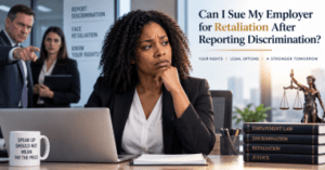 Can I Sue for Retaliation After Reporting Discrimination? employer retaliation after discrimination complaint