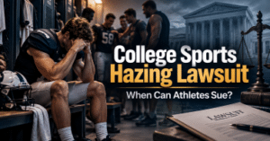 College Sports Hazing Lawsuit: When Can Athletes Sue? college athlete hazing lawsuit
