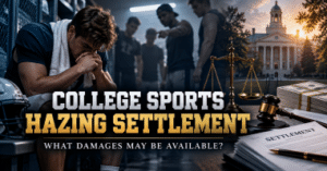 college hazing compensation