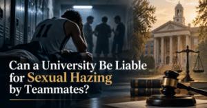 sexual hazing university liability